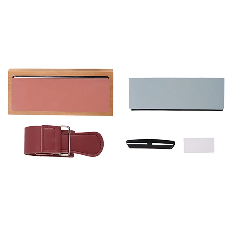 B62B-Knife Sharpening Stone Kit 4 Side Whetstone Sharpener, Preium 400/1000 3000/8000 Grit Wet Stone Set, Water Stone
B62B-Knife Sharpening Stone Kit 4 Side Whetstone Sharpener, Preium 400/1000 3000/8000 Grit Wet Stone Set, Water Stone