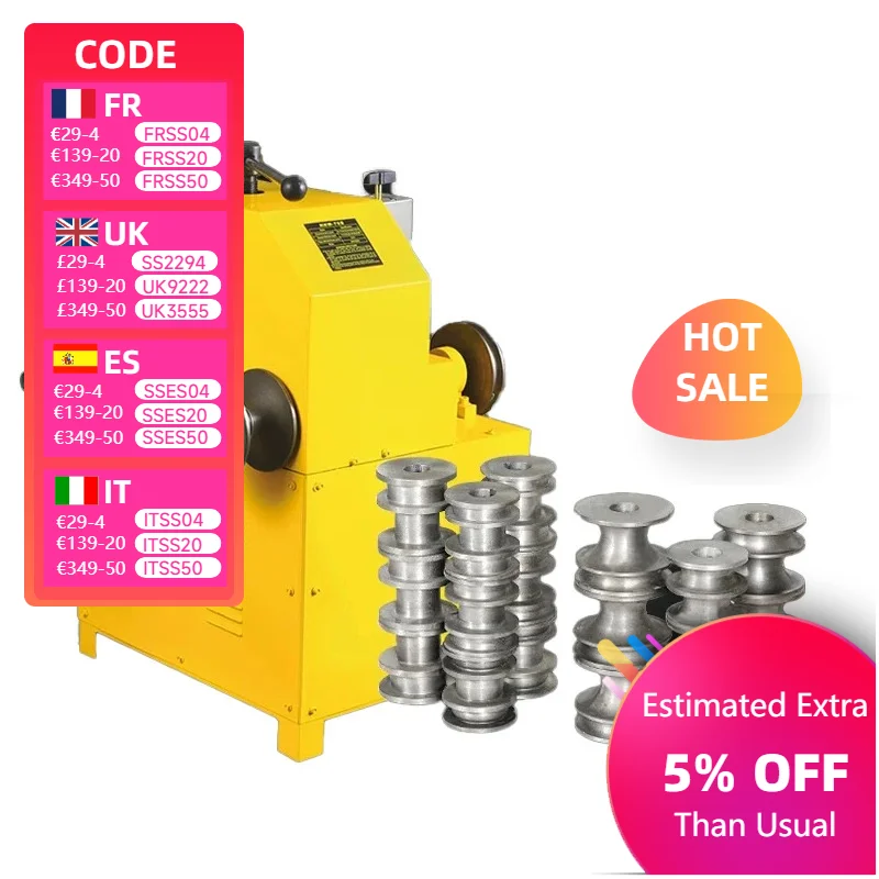 Rolling 360 Degrees Hydraulic Pipe Bender Electric Bending Machine 76B All-Inclusive.Bendable Round Tube and Square Tube Bending
Rolling 360 Degrees Hydraulic Pipe Bender Electric Bending Machine 76B All-Inclusive.Bendable Round Tube and Square Tube Bending