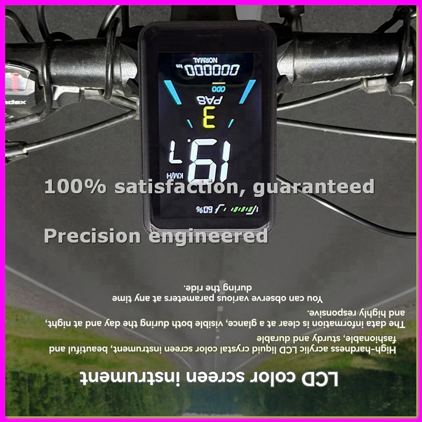 Electric Bike Intelligent Display X3 24V 36V 48V Colorful LCD Display 6pin SM Connection Plug-ABFT
Electric Bike Intelligent Display X3 24V 36V 48V Colorful LCD Display 6pin SM Connection Plug-ABFT