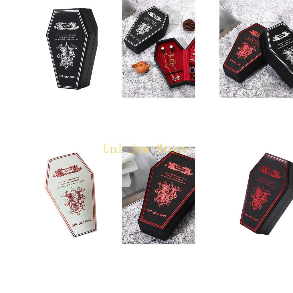 40GB Compact Terrifying PU Coffin Jewelry Organizers For Wedding Halloween Gift Decors
40GB Compact Terrifying PU Coffin Jewelry Organizers For Wedding Halloween Gift Decors