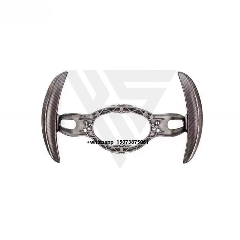 Dry Carbon Fiber Steering Wheels Cover Show Console Interiors Kits for 720S Carbon Center Console Trim
Dry Carbon Fiber Steering Wheels Cover Show Console Interiors Kits for 720S Carbon Center Console Trim
