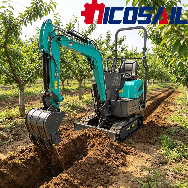 High Quality 1 Ton Compact Excavator CE Certified Customizable With Various Attachments For Farm & Garden
High Quality 1 Ton Compact Excavator CE Certified Customizable With Various Attachments For Farm & Garden
