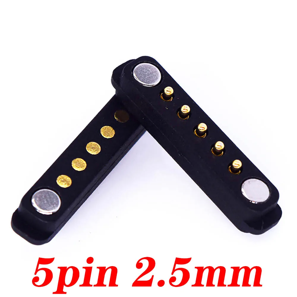 10Pair 1A Waterproof Magnetic Pogo Pin Connector 5 Positions Pogopin Male Female 2.54 MM Spring Loaded DC Power Socket
10Pair 1A Waterproof Magnetic Pogo Pin Connector 5 Positions Pogopin Male Female 2.54 MM Spring Loaded DC Power Socket