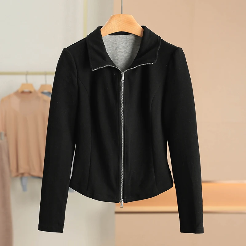 XKing Women's Slimming Fleece Jacket Stand Collar Waist-Cinching Short Coat Polyester Viscose Spandex Winter Fashion 2025
XKing Women's Slimming Fleece Jacket Stand Collar Waist-Cinching Short Coat Polyester Viscose Spandex Winter Fashion 2025