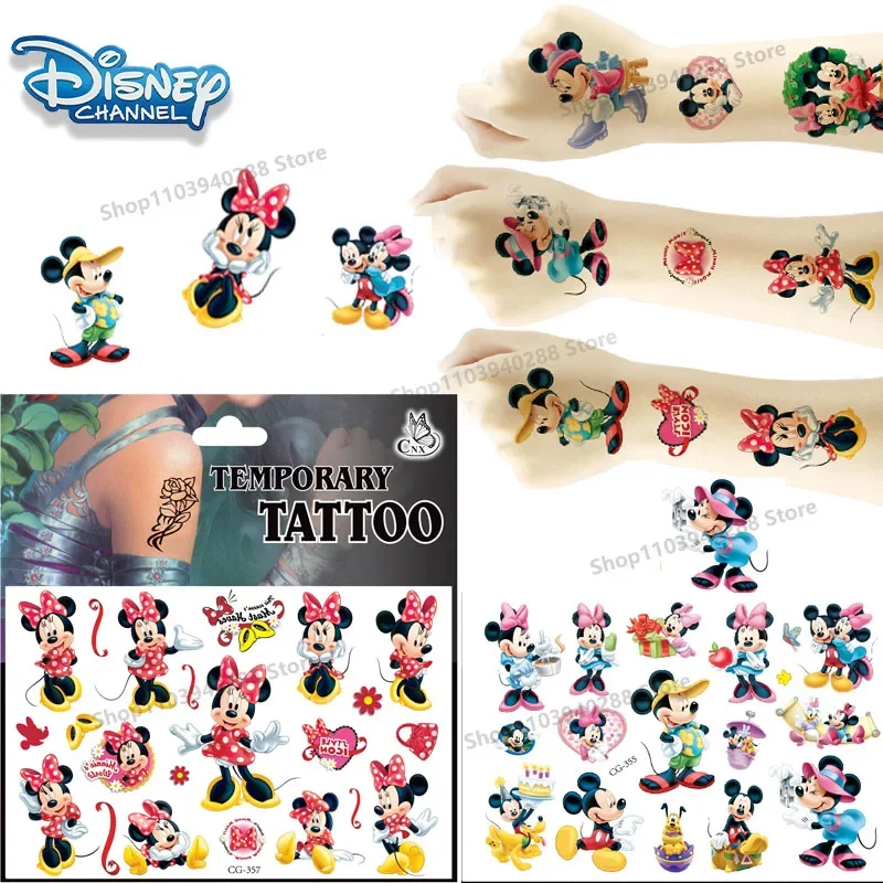 Disney Mickey Mouse Tattoo Stickers Kids Cute Cartoon Mickey Minnie Sticker Reward Fashion Accessory for Girls Boys Toys Gifts
Disney Mickey Mouse Tattoo Stickers Kids Cute Cartoon Mickey Minnie Sticker Reward Fashion Accessory for Girls Boys Toys Gifts