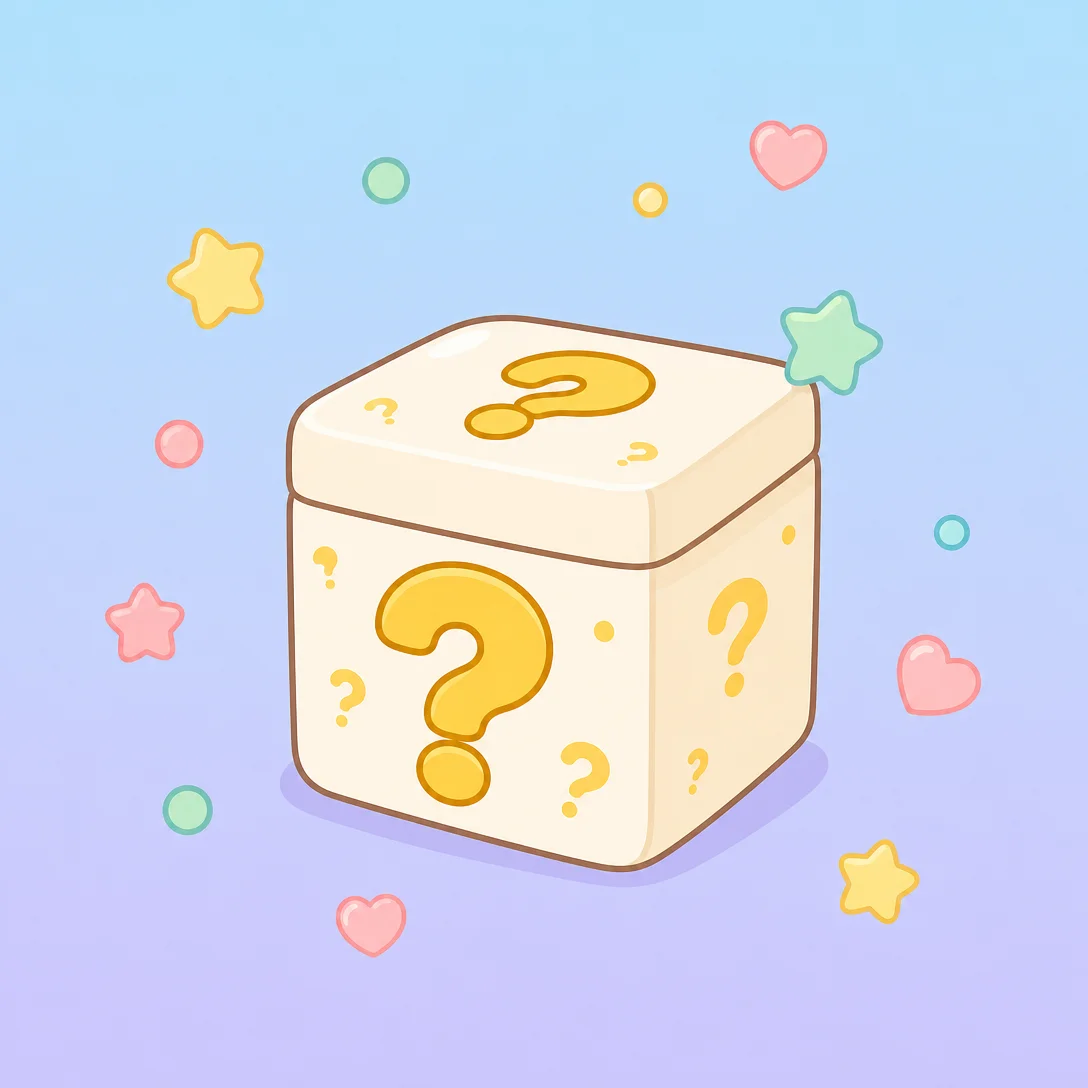 Assorted Random Blind Box, various unexpected daily accessories, fun surprise gift box for all ages.
Assorted Random Blind Box, various unexpected daily accessories, fun surprise gift box for all ages.