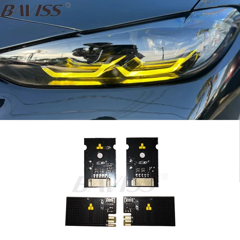 G80 G22 G82 G23 G26 LED Headlight Daytime Running Lights Yellow Ice Blue Red Amber Angel Eyes DRL For BMW M3 M4 Non Laser
G80 G22 G82 G23 G26 LED Headlight Daytime Running Lights Yellow Ice Blue Red Amber Angel Eyes DRL For BMW M3 M4 Non Laser