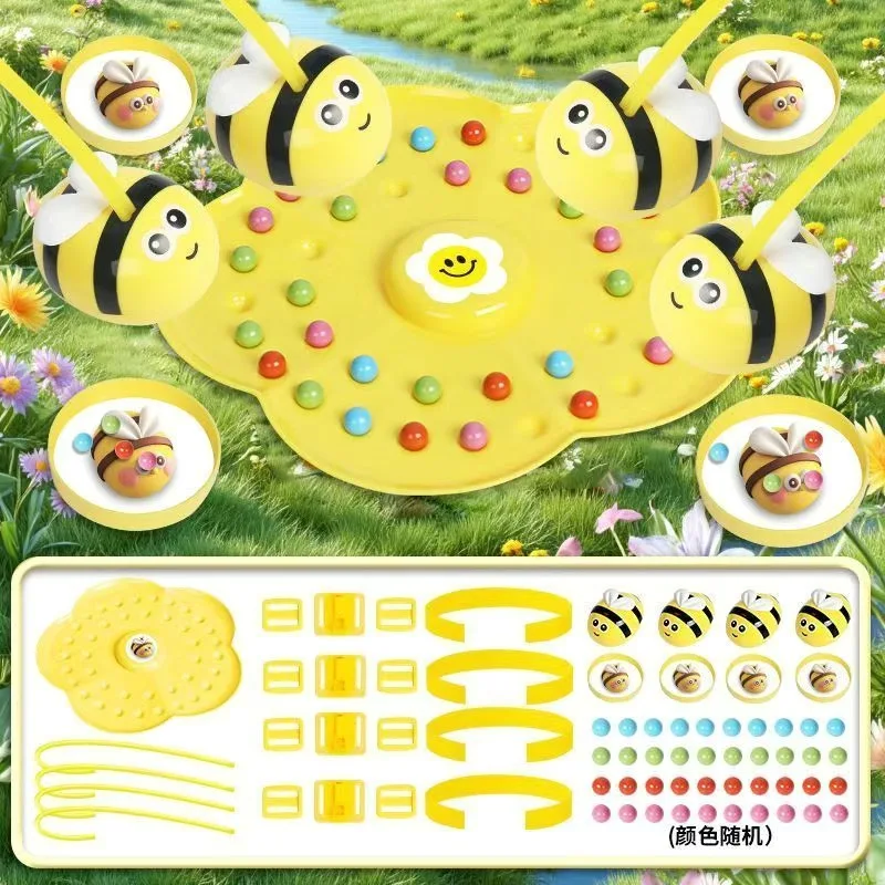 Random Color Little Bee Multifunctional Board Game Puzzle Fishing Toy Interactive Educational Toy For Christmas Gift Family Game
Random Color Little Bee Multifunctional Board Game Puzzle Fishing Toy Interactive Educational Toy For Christmas Gift Family Game