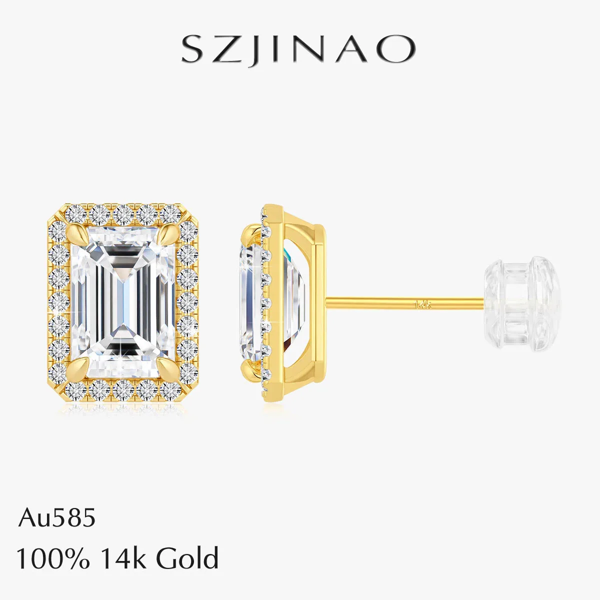 Доступная роскошь: серьги-гвоздики из золота 14 карат с изумрудами и муассанитами, овальная огранка Princess, общая масса 2 карата, D VVS1, для женщин, подарок на помолвку
Доступная роскошь: серьги-гвоздики из золота 14 карат с изумрудами и муассанитами, овальная огранка Princess, общая масса 2 карата, D VVS1, для женщин, подарок на помолвку