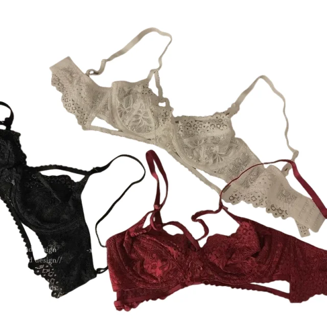 KUCLUTSet with Back Strappy Underwire Push Up Bra Valentine's Christmas Gift Pure Desire Sheer Lace Bralette & Tushy Set
KUCLUTSet with Back Strappy Underwire Push Up Bra Valentine's Christmas Gift Pure Desire Sheer Lace Bralette & Tushy Set