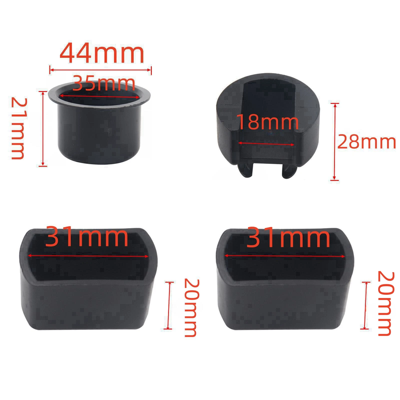 4pcs Tailgate Hinge Pivot Bushing Insert Wear-resisting Resistance Kit Fit For Dodge Ram 1500 2500 3500 Ford F-150 F-250 F-350
4pcs Tailgate Hinge Pivot Bushing Insert Wear-resisting Resistance Kit Fit For Dodge Ram 1500 2500 3500 Ford F-150 F-250 F-350