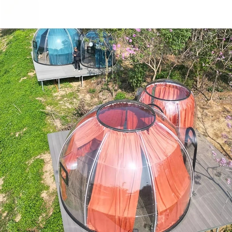 New Release Outdoor Transparent Insulated Waterproof Polycarbonate Bubble Glamping Resort House Dome Hotel Tent
New Release Outdoor Transparent Insulated Waterproof Polycarbonate Bubble Glamping Resort House Dome Hotel Tent