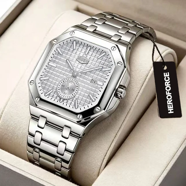 2026 New Top Brand Luxury Fashion Original Wristwatch Men 50M Waterproof Date Clocks Luminous Watch Stainless Steel Quartz Watch
2026 New Top Brand Luxury Fashion Original Wristwatch Men 50M Waterproof Date Clocks Luminous Watch Stainless Steel Quartz Watch