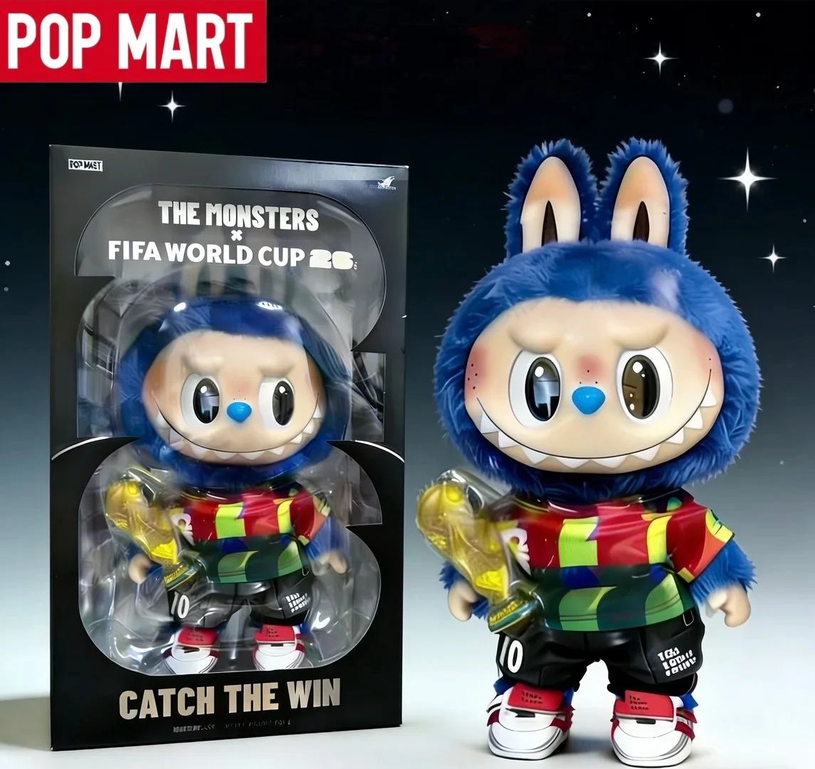 POP MART The Monsters x FIFA Vinyl Doll Series World Cup Blind Box Labubu Cute Anime Figure 38cm Doll Toy Mystery Box Girl Gift
POP MART The Monsters x FIFA Vinyl Doll Series World Cup Blind Box Labubu Cute Anime Figure 38cm Doll Toy Mystery Box Girl Gift