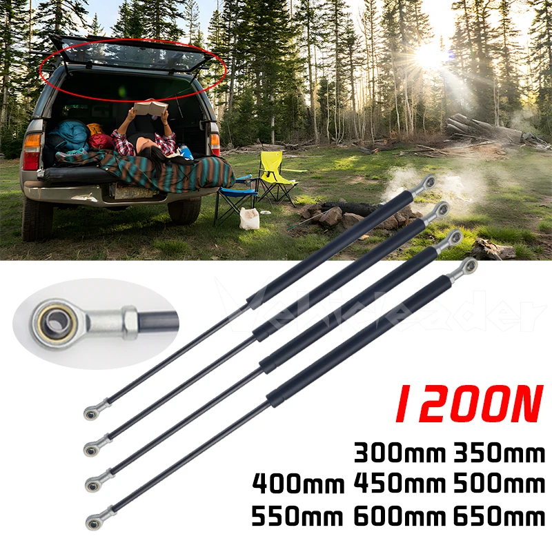 2pcs 1200N 300/350/400/450/500/550/600mm Car Gas Struts Spring Shocks Lift Supports RV Windows Storage Damper Camper Back Window
2pcs 1200N 300/350/400/450/500/550/600mm Car Gas Struts Spring Shocks Lift Supports RV Windows Storage Damper Camper Back Window