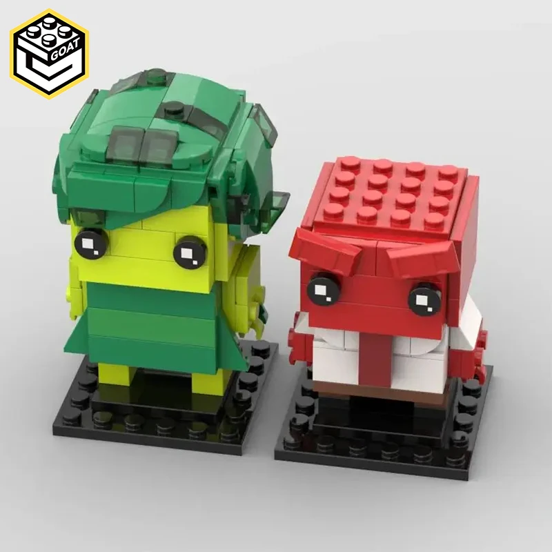 MOC Insides DIY Out Brickheadz Disgust Фигурки Строительные блоки Аниме Модель Развивающие игрушки Подарок на день рождения
MOC Insides DIY Out Brickheadz Disgust Фигурки Строительные блоки Аниме Модель Развивающие игрушки Подарок на день рождения