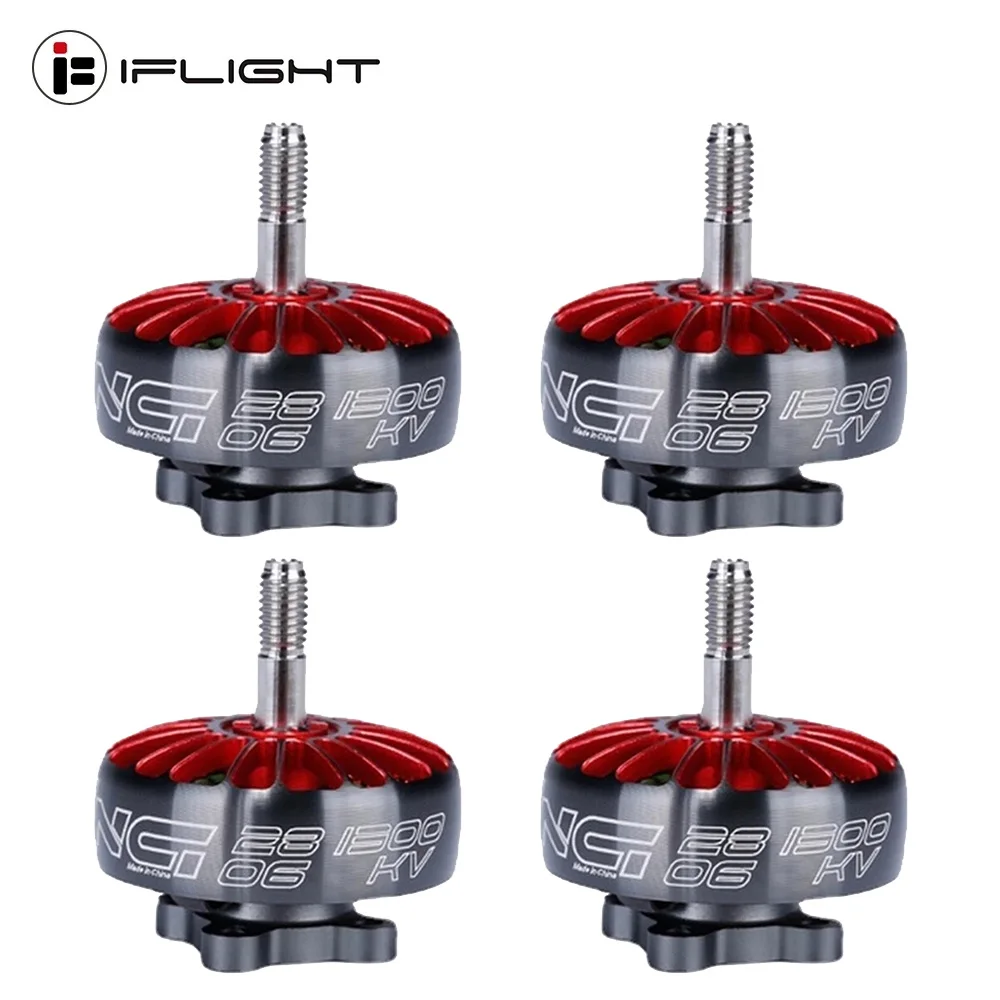 IFlight XING 2806.5 1300KV 1800KV Brushless Motor 2-6S Compatibility 7-8 inch propeller for RC FPV Racing Drone
IFlight XING 2806.5 1300KV 1800KV Brushless Motor 2-6S Compatibility 7-8 inch propeller for RC FPV Racing Drone