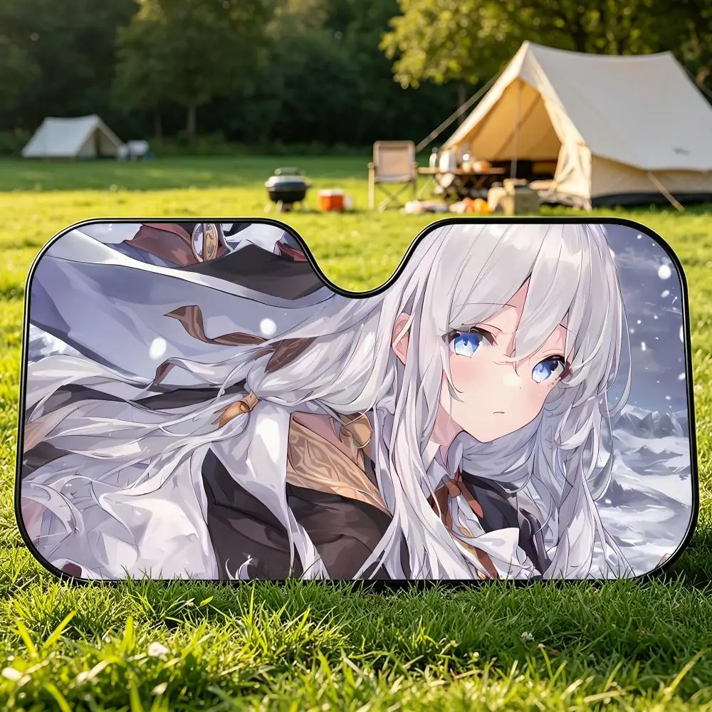 Fantasy Melancholic W-Wandering E-Elaina Sun Visor Aluminum Foil Car Sun Visor UV Protection Heat Insulation Windshield Cover
Fantasy Melancholic W-Wandering E-Elaina Sun Visor Aluminum Foil Car Sun Visor UV Protection Heat Insulation Windshield Cover