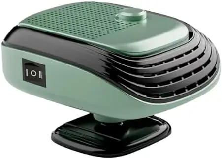 Portable 2-in-1 Car Heater & Fan, 360° Rotate, Fast Defrost, 12V Green
Portable 2-in-1 Car Heater & Fan, 360° Rotate, Fast Defrost, 12V Green