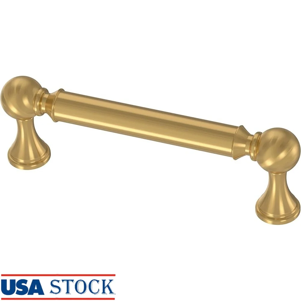 Classic Farmhouse Cabinet Handles 10-Pack Modern Gold Hardware 3-3/4 Inch Pulls Durable Metal Kitchen Door Drawer Update
Classic Farmhouse Cabinet Handles 10-Pack Modern Gold Hardware 3-3/4 Inch Pulls Durable Metal Kitchen Door Drawer Update