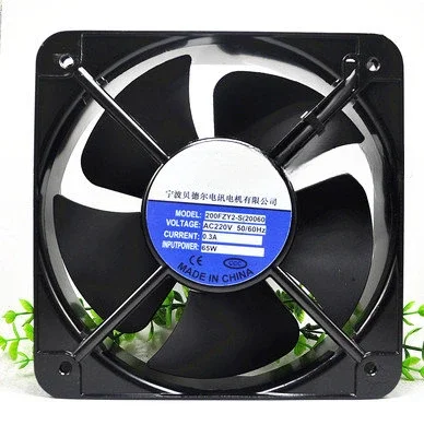 200FZY2-S (20060) axial flow fan AC220V 65W 22CM Ningbo Bedell Telecom Motor
200FZY2-S (20060) axial flow fan AC220V 65W 22CM Ningbo Bedell Telecom Motor