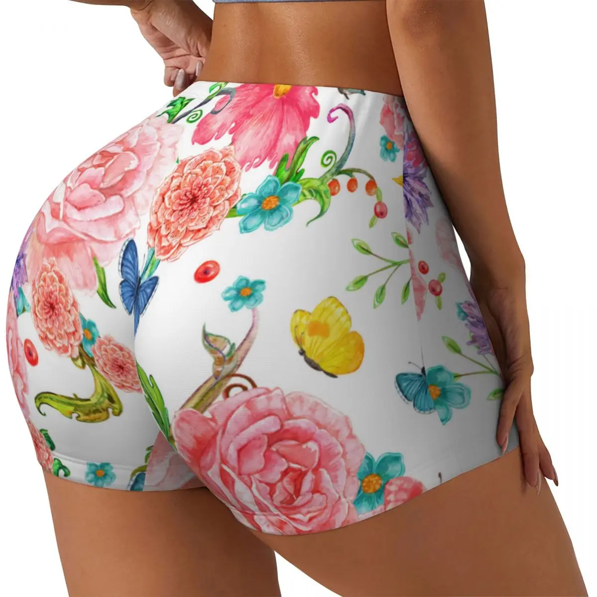 Push Up Short Elasticity Scrunch Butt Flowers Butterflies Watercolor Painting Running Shorts Sports Shorts Womens Clothes Gym
Push Up Short Elasticity Scrunch Butt Flowers Butterflies Watercolor Painting Running Shorts Sports Shorts Womens Clothes Gym