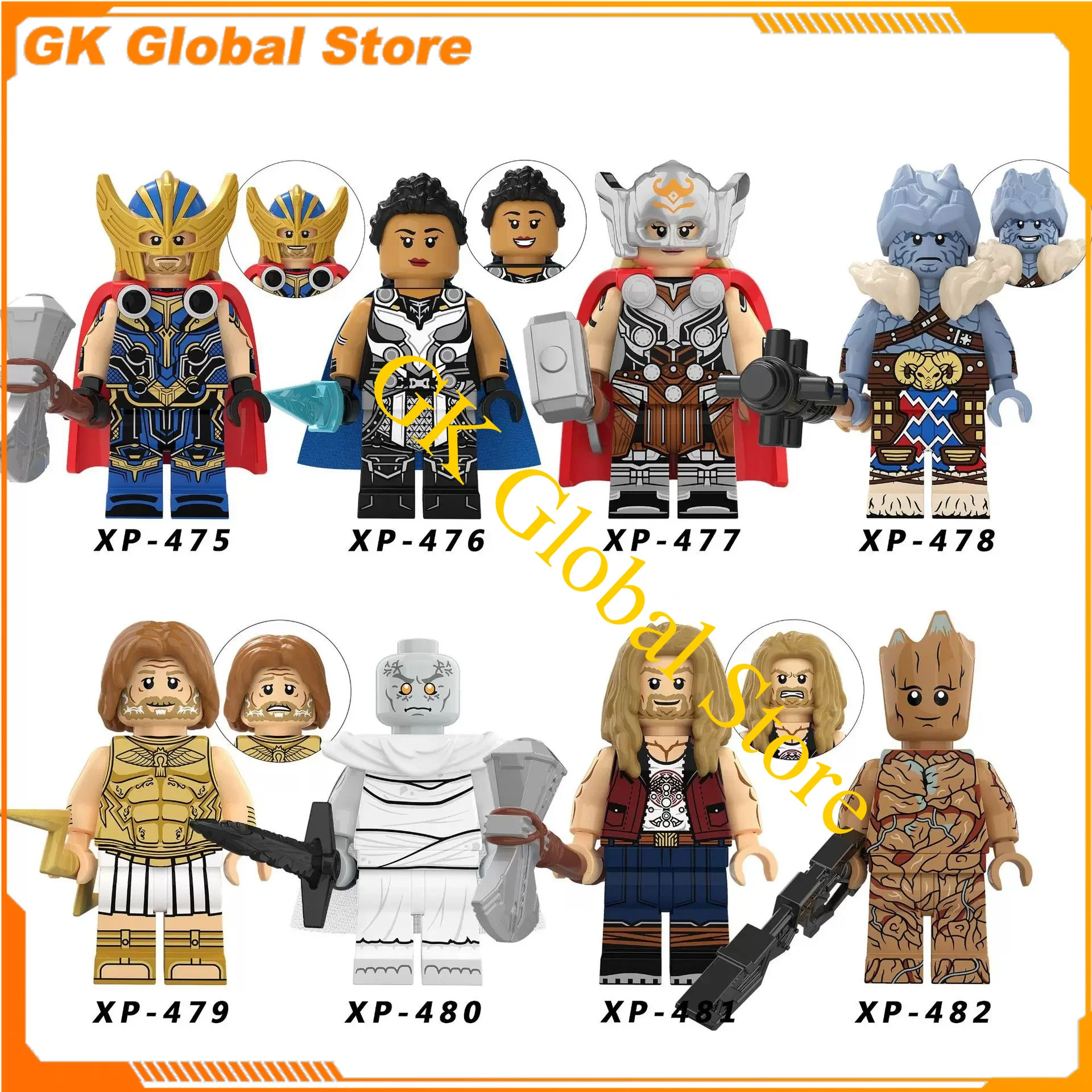5cm New The Avengers Movie Figure Thor Odinson Peripheral Model Assembling Building Blocks Decoration Ornaments Gift Puzzle Toy
5cm New The Avengers Movie Figure Thor Odinson Peripheral Model Assembling Building Blocks Decoration Ornaments Gift Puzzle Toy