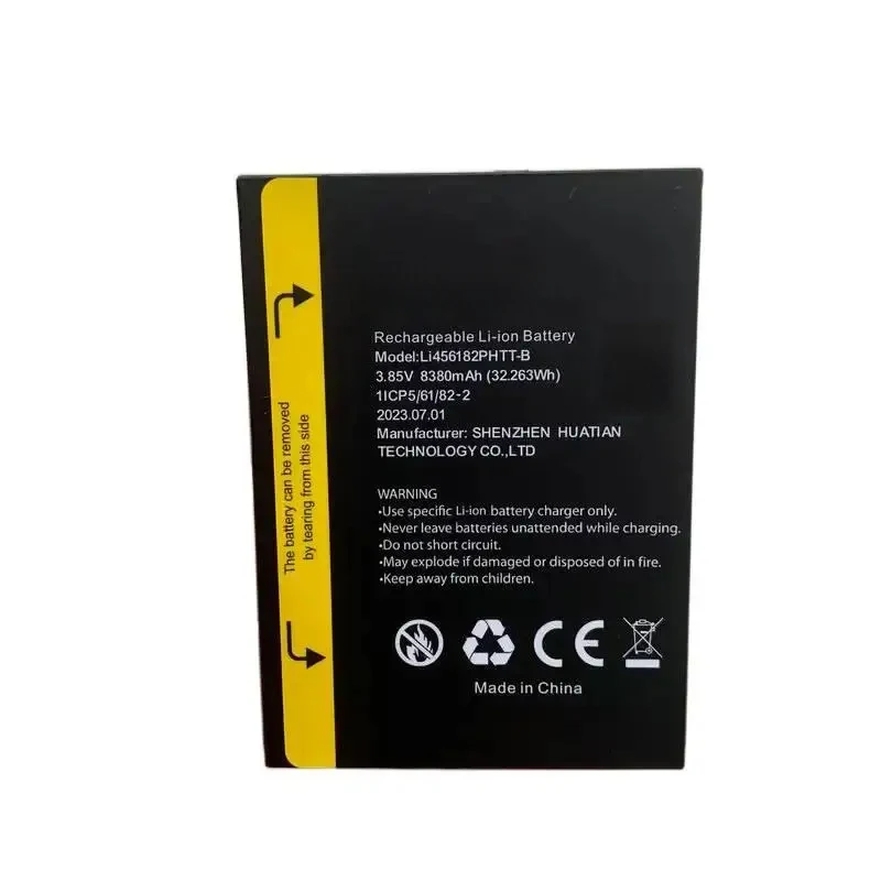For Blackview BL8800 Pro,BV8800 Battery Original Bateria 8380mAh Li456182PHTT-B
For Blackview BL8800 Pro,BV8800 Battery Original Bateria 8380mAh Li456182PHTT-B