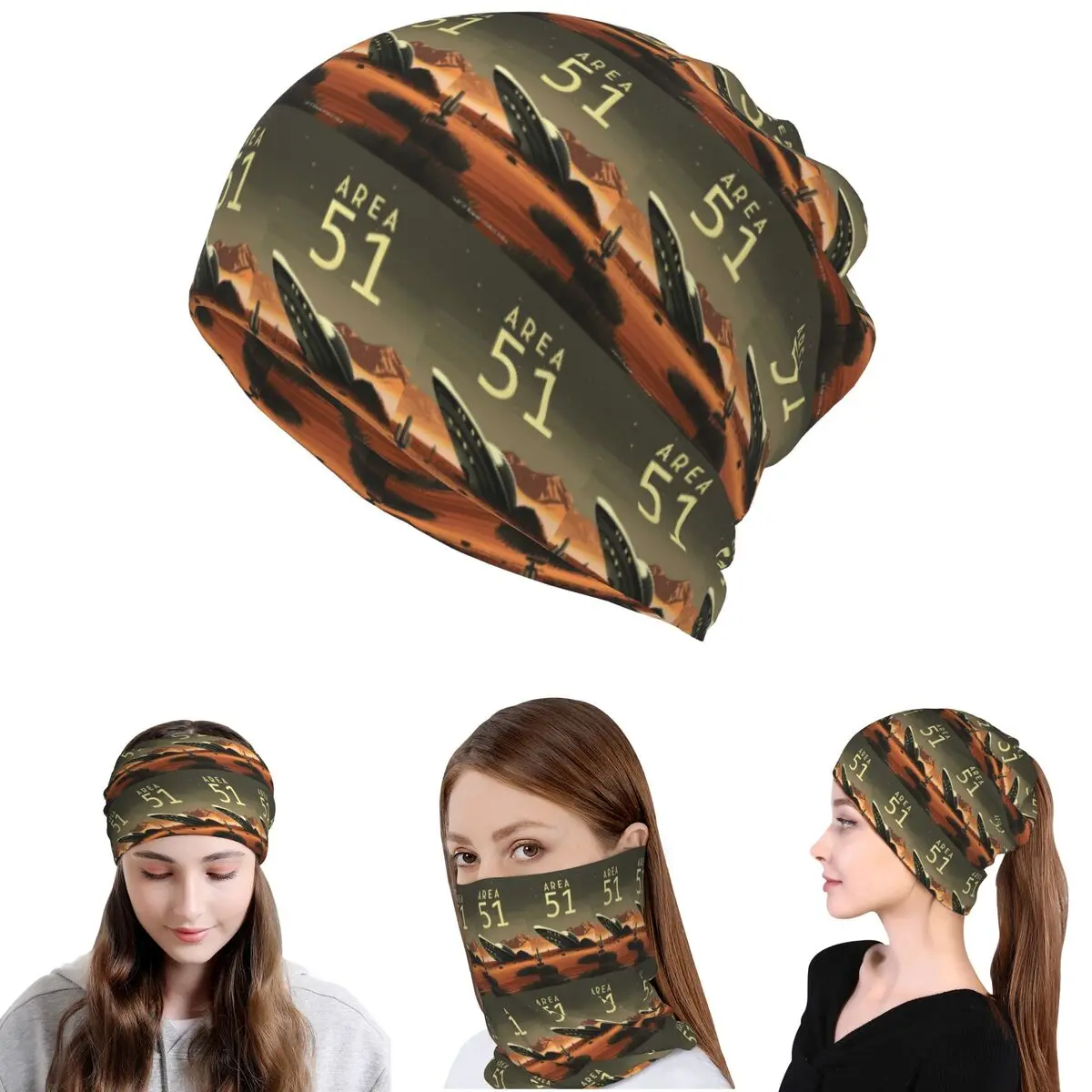 Roswell, New Mexico Desert Area 51 Poster Bandana Neck Gaiter Wrap Scarf Multi-use Face Mask Beanies Hat for Men Women Washable
Roswell, New Mexico Desert Area 51 Poster Bandana Neck Gaiter Wrap Scarf Multi-use Face Mask Beanies Hat for Men Women Washable