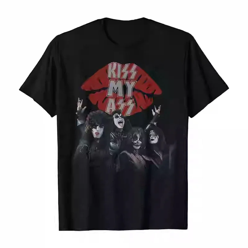 2025 Men and Women's New KISS Band Rock Oversize Loose Cotton Round Neck Punk American Retro Men's Short Sleeve T-shirt
2025 Men and Women's New KISS Band Rock Oversize Loose Cotton Round Neck Punk American Retro Men's Short Sleeve T-shirt