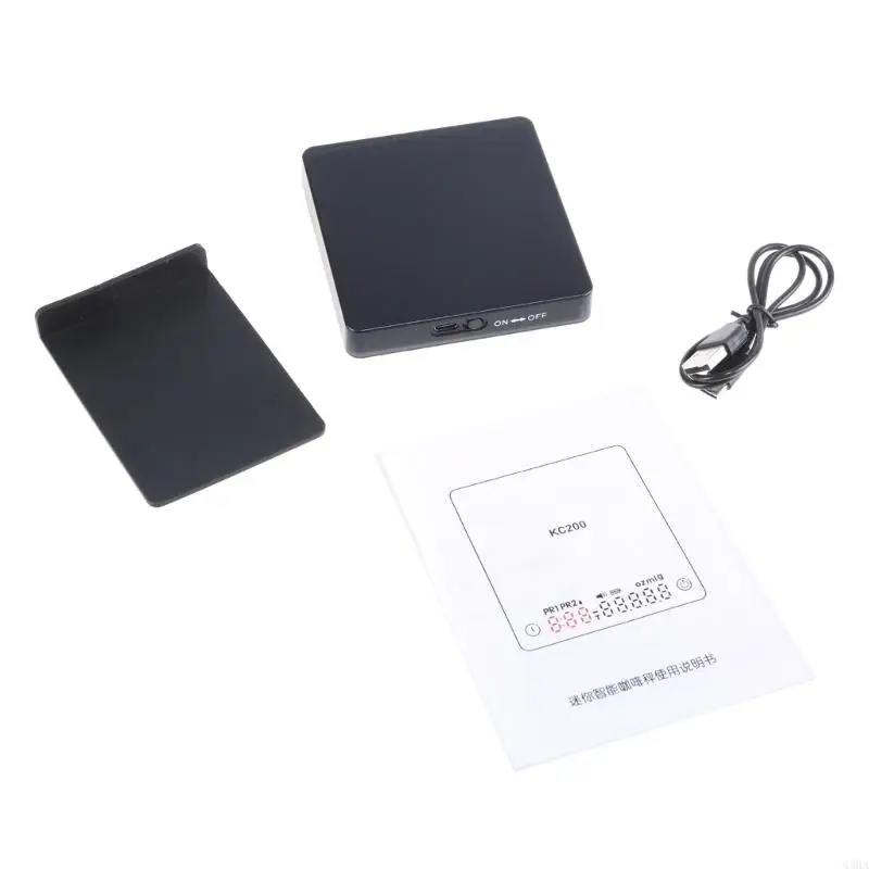 63HA Rechargeable Espresso Scale 0.1g Accurate Scale for Espresso Pour-Over Coffee
63HA Rechargeable Espresso Scale 0.1g Accurate Scale for Espresso Pour-Over Coffee
