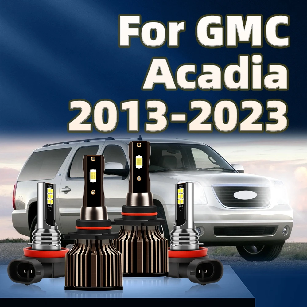 LED 170W 9012H11 Car Headlight Bulbs Auto Fog Lamp Kit For GMC Acadia 2013 2014 2015 2016 2017 2018 2019 2020 2021 2022 2023
LED 170W 9012H11 Car Headlight Bulbs Auto Fog Lamp Kit For GMC Acadia 2013 2014 2015 2016 2017 2018 2019 2020 2021 2022 2023