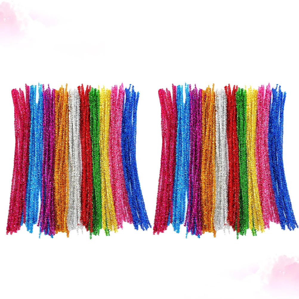 300Pcs Colorful Glitter Twisted Rods Bendable Bars DIY Christmas Craft Decoration Creative Imagination Twisted Stick
300Pcs Colorful Glitter Twisted Rods Bendable Bars DIY Christmas Craft Decoration Creative Imagination Twisted Stick