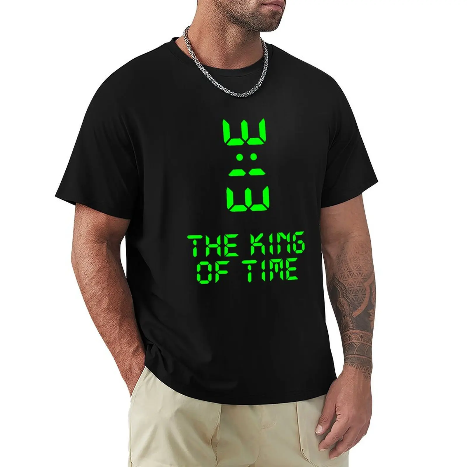King of Time - 3:13 T-Shirt vintage anime shirt vintage clothes Anime t-shirt cute tops slim fit t shirts for men
King of Time - 3:13 T-Shirt vintage anime shirt vintage clothes Anime t-shirt cute tops slim fit t shirts for men