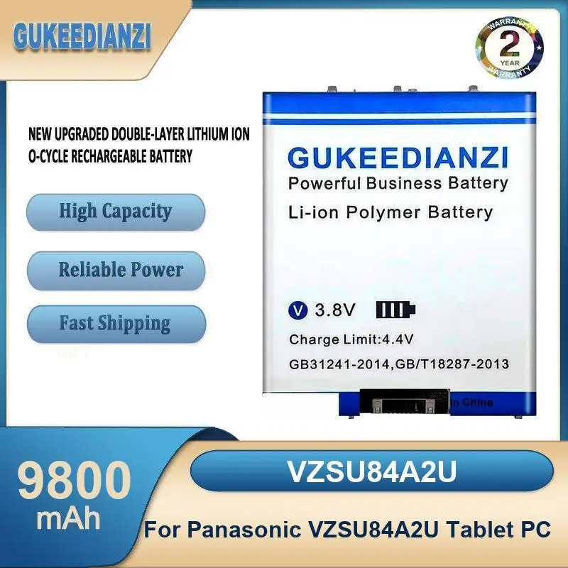Battery For Panasonic TOUGHBOOK G1 FZ‑G1A FZ‑G1B FZ‑G1C FZ‑G1D FZ‑G1F FZ‑VZSU88U FZ-VZSU84R Tablet PC VZSU84A2U FZ-VZSU88U
Battery For Panasonic TOUGHBOOK G1 FZ‑G1A FZ‑G1B FZ‑G1C FZ‑G1D FZ‑G1F FZ‑VZSU88U FZ-VZSU84R Tablet PC VZSU84A2U FZ-VZSU88U
