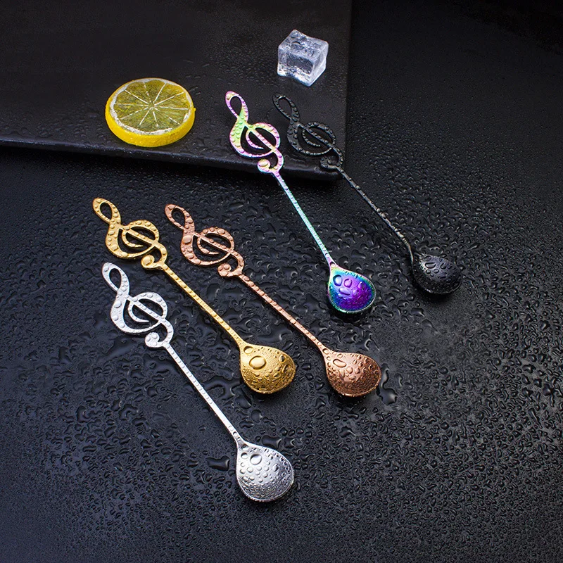 304 Stainless Steel Musical Charm Coffee Spoon Hotel Home Creative Fun Spoon Mixing Spoon
304 Stainless Steel Musical Charm Coffee Spoon Hotel Home Creative Fun Spoon Mixing Spoon