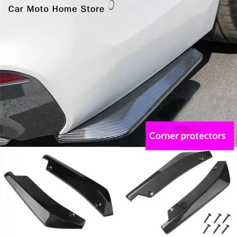 【DM】Universal Car Rear Bumper Lip Diffuser Carbon Fiber Style Anti Crash Corner Spoiler Canard Trim Car Decoration Accessories
【DM】Universal Car Rear Bumper Lip Diffuser Carbon Fiber Style Anti Crash Corner Spoiler Canard Trim Car Decoration Accessories