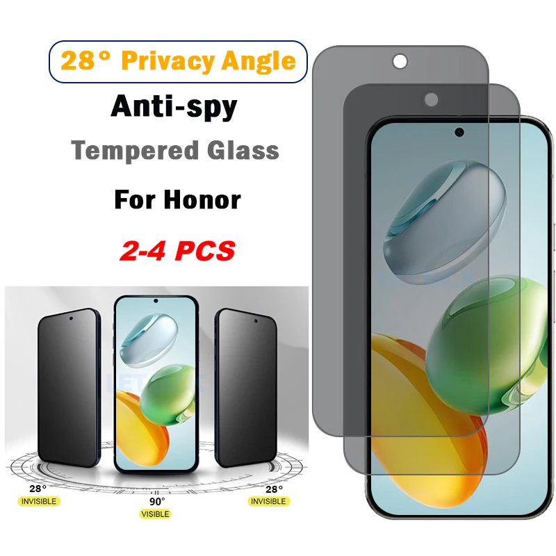 2-4Piece Anti-spy Tempered Glass for Honor 200 90 Smart 70 Lite Screen Protector for Honor Magic4 Lite X9 X8 X7 X6 X5 Plus Glass
2-4Piece Anti-spy Tempered Glass for Honor 200 90 Smart 70 Lite Screen Protector for Honor Magic4 Lite X9 X8 X7 X6 X5 Plus Glass