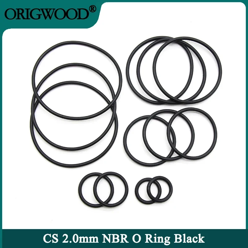 10/50pcs NBR O Ring Nitrile Rubber Gasket Thickness CS 2mm OD 5~150mm Black Round O Type Corrosion Oil Resist Sealing Washer
10/50pcs NBR O Ring Nitrile Rubber Gasket Thickness CS 2mm OD 5~150mm Black Round O Type Corrosion Oil Resist Sealing Washer