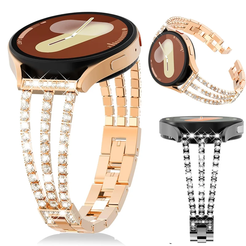 Женский ювелирный ремешок для Samsung Galaxy Watch 7 6 5 4 44 мм 40 мм 5Pro 45 мм Браслет с бриллиантами для Galaxy Watch 4/6 Classic 43 мм 47 мм
Женский ювелирный ремешок для Samsung Galaxy Watch 7 6 5 4 44 мм 40 мм 5Pro 45 мм Браслет с бриллиантами для Galaxy Watch 4/6 Classic 43 мм 47 мм