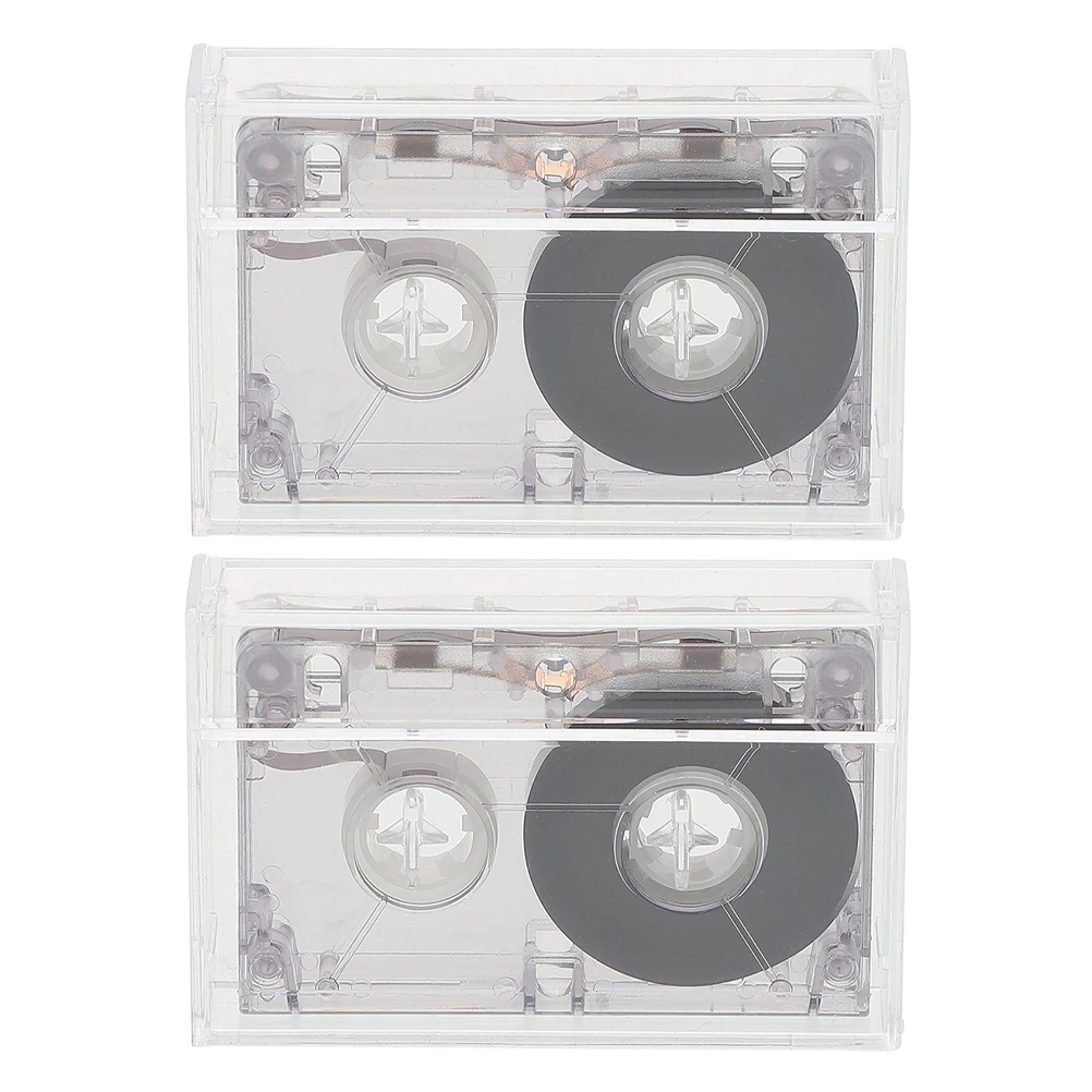 2pcs Miniature Durable 60min Recording Cassette Vintage Empty Audio Tapes Small Transparent Compatible
2pcs Miniature Durable 60min Recording Cassette Vintage Empty Audio Tapes Small Transparent Compatible