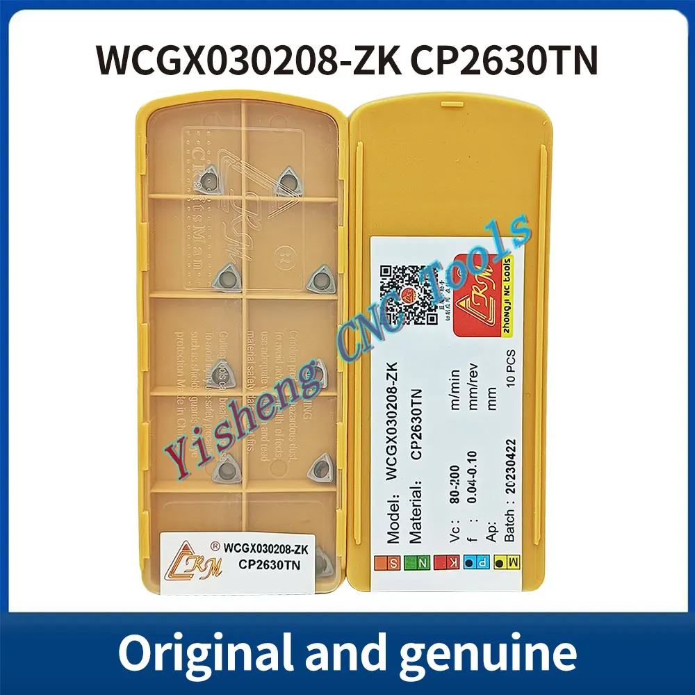 CRM WCGX030208-ZK WCGX040208-ZK WCGX050308-ZK WCGX06T308-ZK WCGX080412-ZK CP2430 CP2630TN Peach-shaped CNC blades
CRM WCGX030208-ZK WCGX040208-ZK WCGX050308-ZK WCGX06T308-ZK WCGX080412-ZK CP2430 CP2630TN Peach-shaped CNC blades