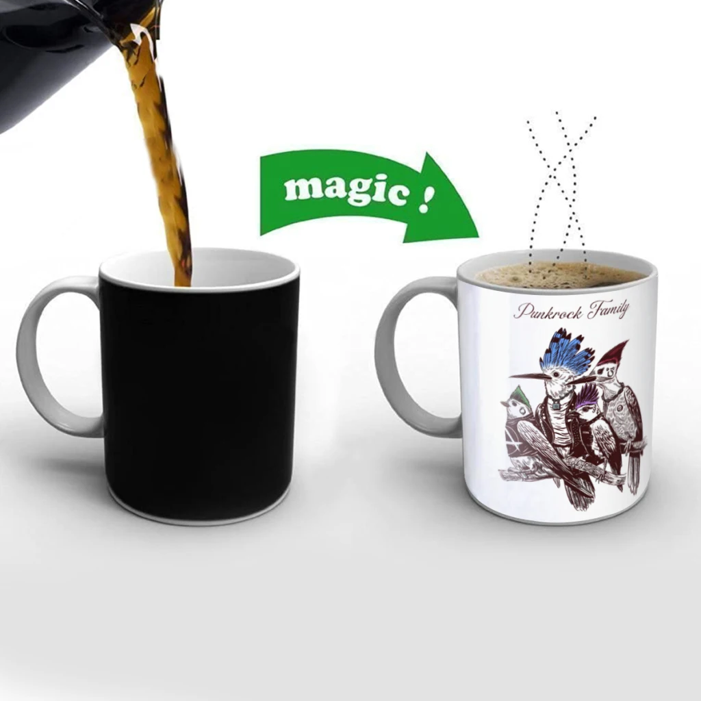 Punkrock Family Creativity Change Color Chang mug Ceramic mug Hot Coffee Cup Breakfast Cup Mug Friend Gift
Punkrock Family Creativity Change Color Chang mug Ceramic mug Hot Coffee Cup Breakfast Cup Mug Friend Gift