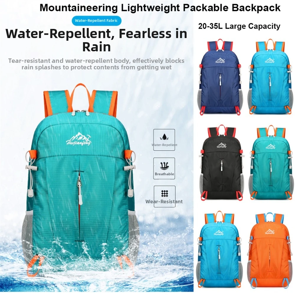 20-35L Large Capacity Mountaineering Packable Backpack Lightweight Ultralight Outdoor Folding Handy Bag Waterproof Foldable
20-35L Large Capacity Mountaineering Packable Backpack Lightweight Ultralight Outdoor Folding Handy Bag Waterproof Foldable