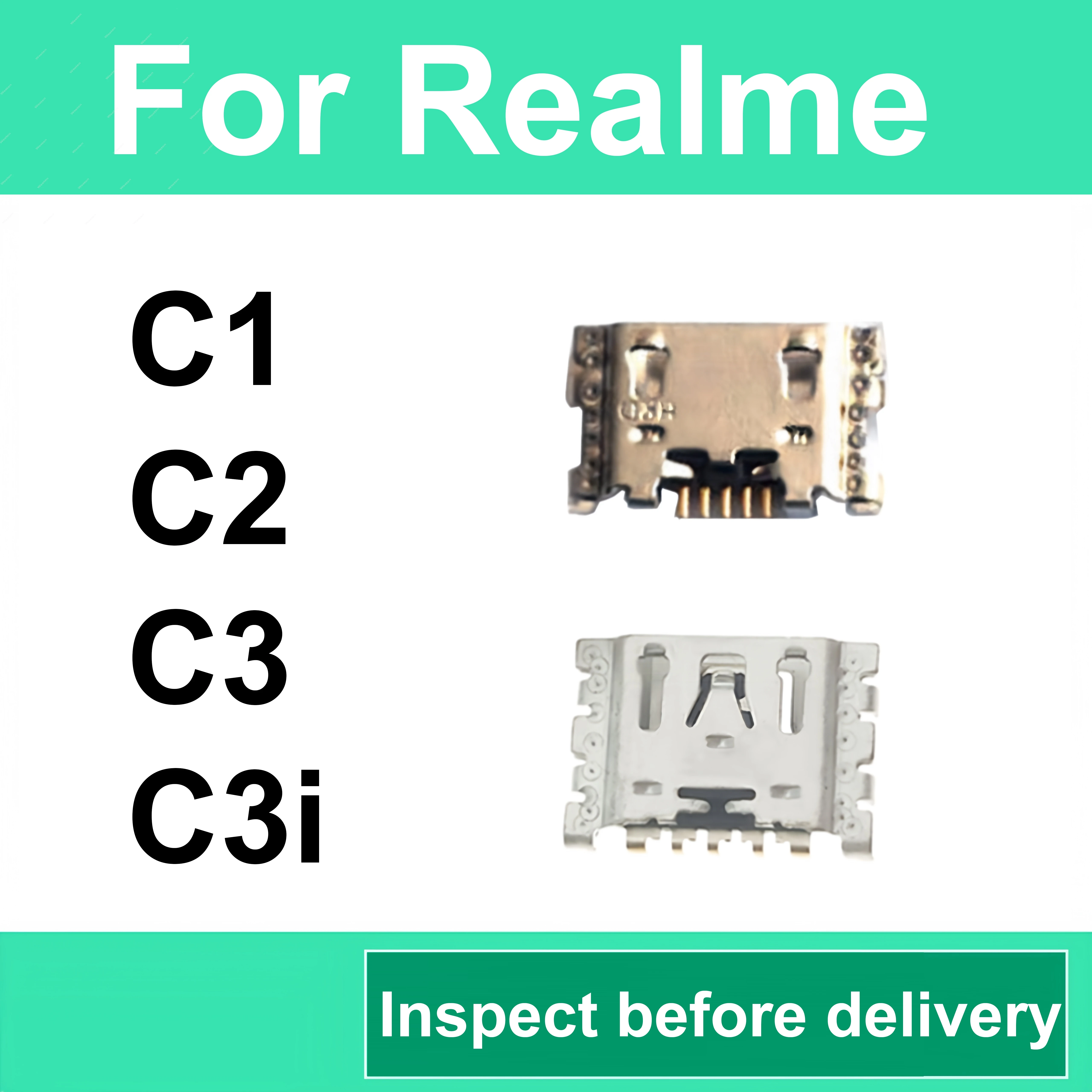Charging Connector Interface For Realme C1 C2 C3 C3i USB Port Dock Phones Professional Replacement Component Accessory Repair
Charging Connector Interface For Realme C1 C2 C3 C3i USB Port Dock Phones Professional Replacement Component Accessory Repair