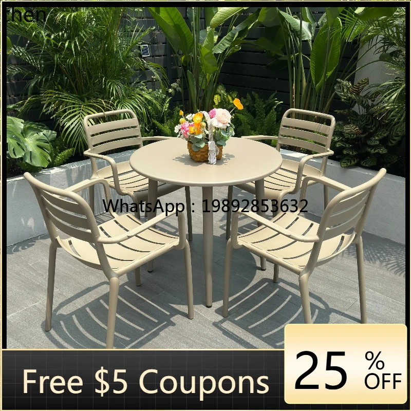 HXL table and chair combination outdoor Internet celebrity open-air swing area milk tea shop coffee leisure balcony
HXL table and chair combination outdoor Internet celebrity open-air swing area milk tea shop coffee leisure balcony