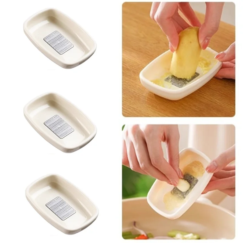 3PCS Manual Ginger Grater Ginger Grater Tool Hand Grinder Garlic Masher Portable Porcelain Carrot Ginger Grinding Kitchen Tool
3PCS Manual Ginger Grater Ginger Grater Tool Hand Grinder Garlic Masher Portable Porcelain Carrot Ginger Grinding Kitchen Tool
