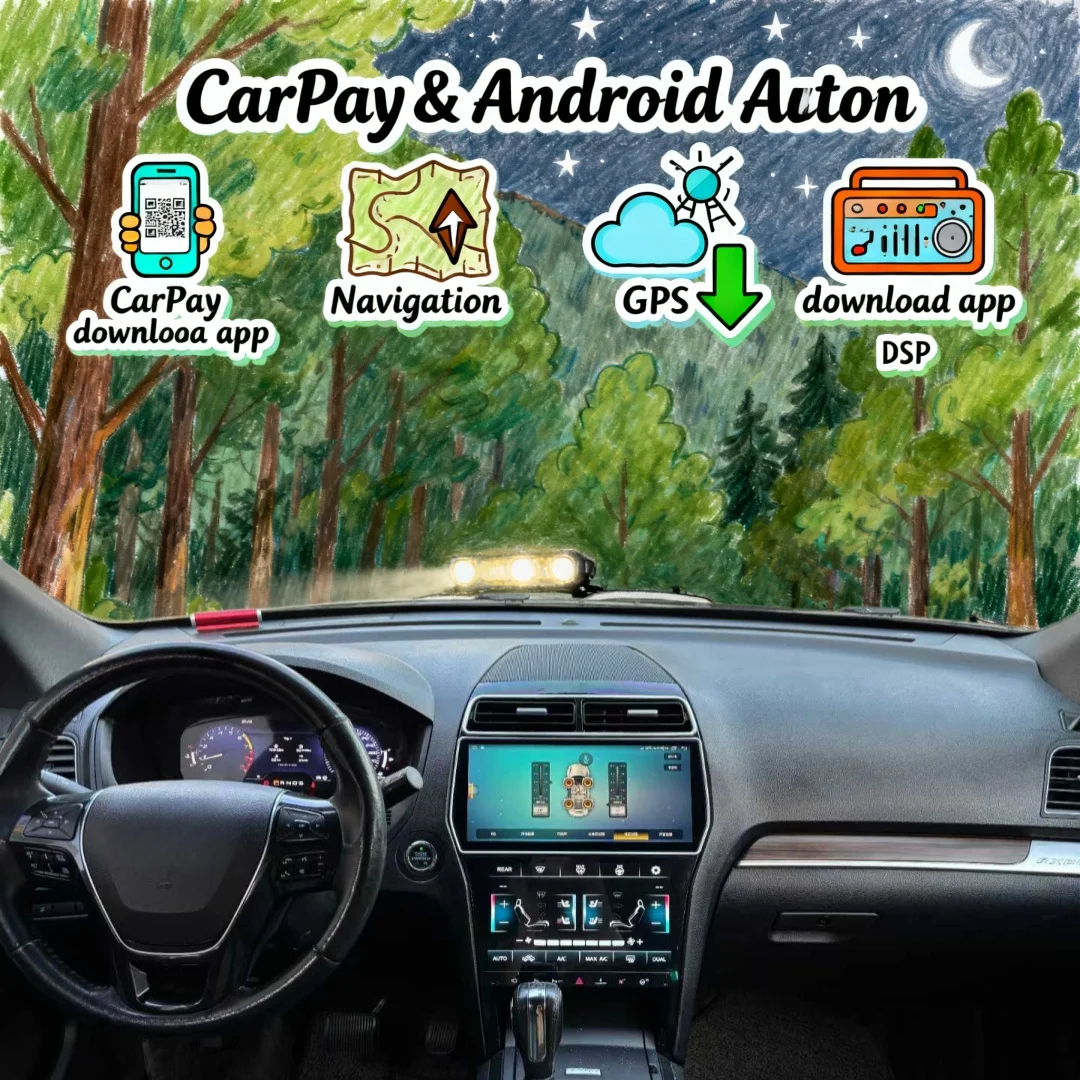 12,3-дюймовый HD-экран для Ford Explorer 2011-2019, мультимедийный видеоплеер на Android 13, GPS-навигация, радио, 4G, Carplay+Android Auto, 4G
12,3-дюймовый HD-экран для Ford Explorer 2011-2019, мультимедийный видеоплеер на Android 13, GPS-навигация, радио, 4G, Carplay+Android Auto, 4G