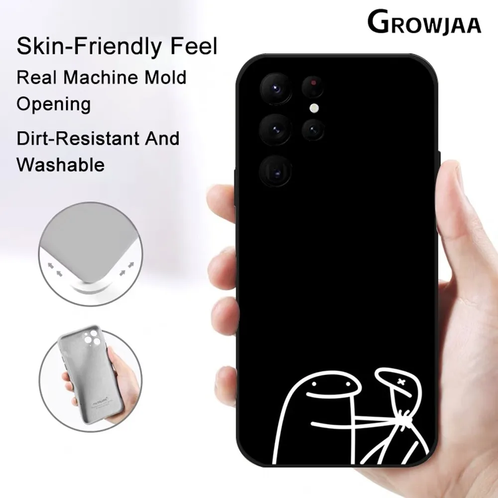Funny Middle Finger Stick Figure Phone Case for Samsung Galaxy S24 Ultra S22 S23 Ultra S21 S20 5G Protective Silicone TPU Funda
Funny Middle Finger Stick Figure Phone Case for Samsung Galaxy S24 Ultra S22 S23 Ultra S21 S20 5G Protective Silicone TPU Funda