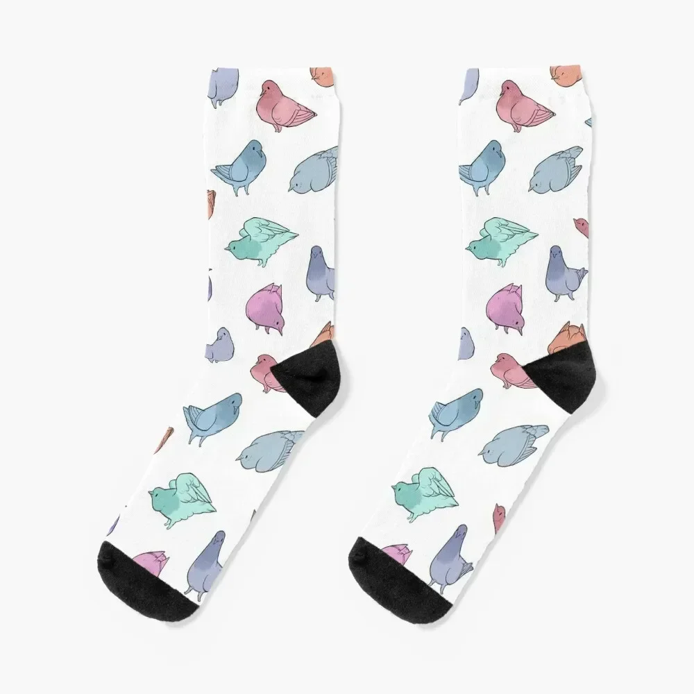 Pigeons Poofs in Multicolor Socks hip hop funny sock valentine gift ideas Socks For Man Women's
Pigeons Poofs in Multicolor Socks hip hop funny sock valentine gift ideas Socks For Man Women's